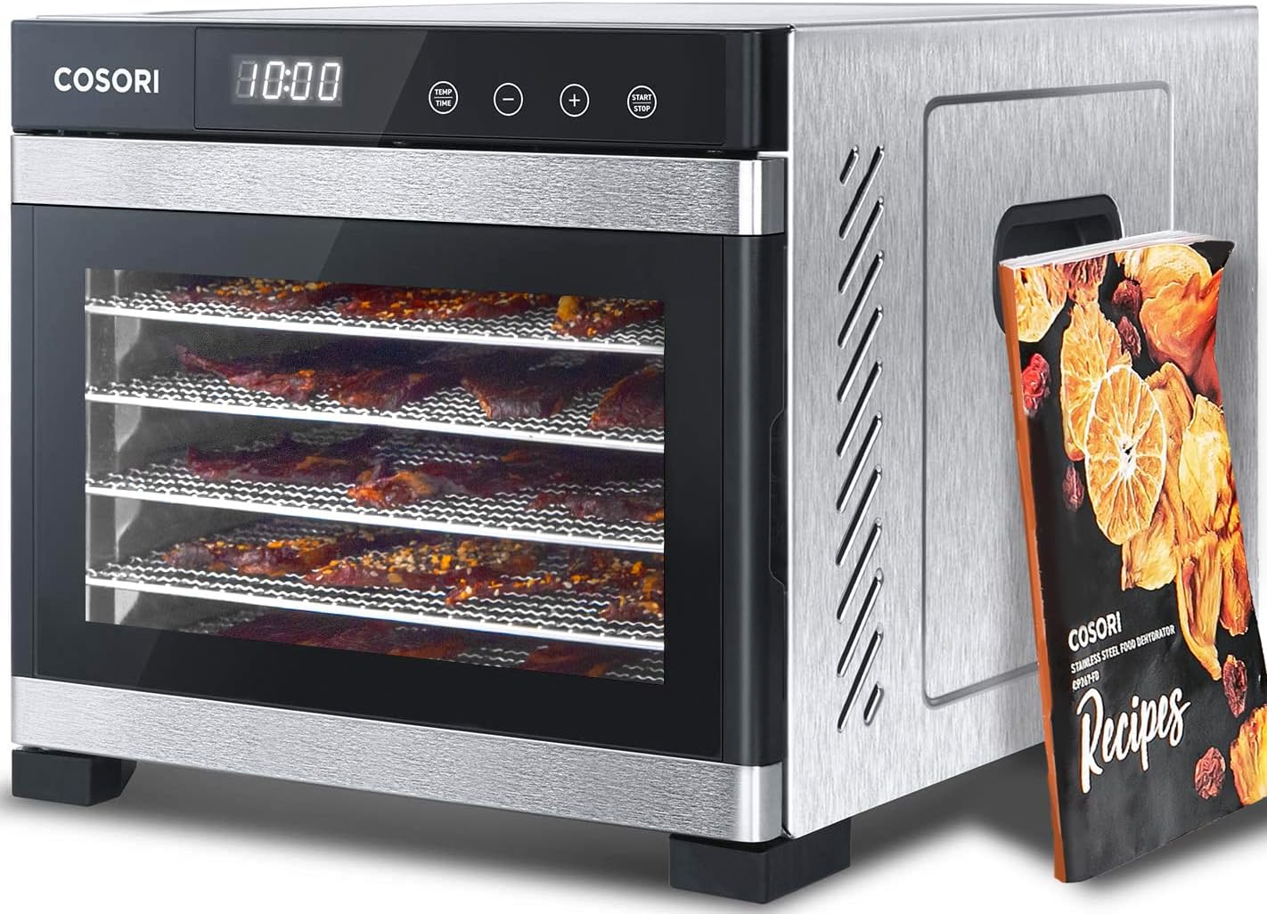COSORI Food Dehydrator for Jerky, Large Drying Space with 6.48ft, 600W Dehydrated Dryer