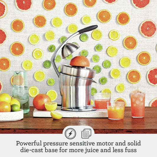 Breville 800CPXL Citrus Press Pro Juicer, Stainless Steel
