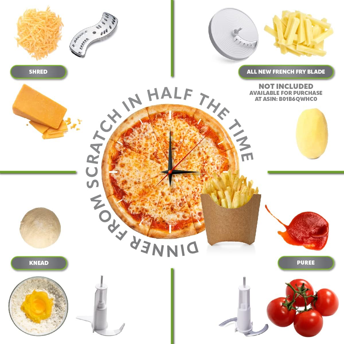 Braun 12-Cup Food Processor with 9 Attachments