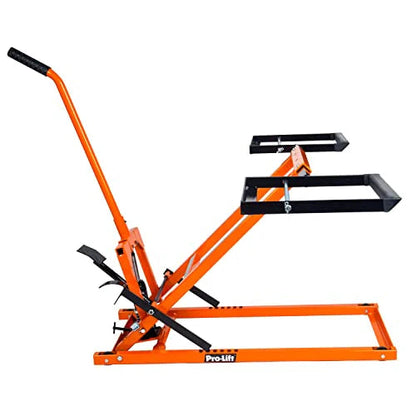Pro-LifT Lawn Mower Lift Jack - 350 Lbs Capacity for Tractors and Zero Turn Lawn Mowers