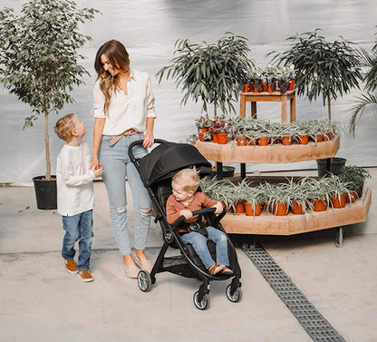 City Tour 2 Ultra-Compact Travel Stroller, Jet, Lightweight, Foldable, Ideal for Traveling