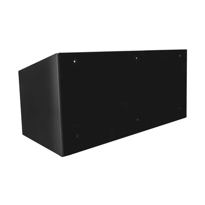 Extreme Max Dual Fuel Jug Holder – Aluminum Design for Two 5 Gallon Jugs, Black Storage Organizer for Trailers & Garages