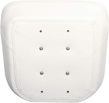 Bucket Pontoon Boat Seat (White/Blue)