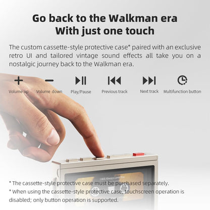 FiiO M21 Android 13 Hi-Res Music Player, Snapdragon 680, Blue-Black