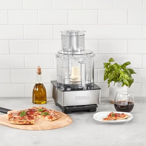Cuisinart Food Processor 14 Cup Vegetable Chopper for Mincing, Dicing, Shredding, Puree & Kneading Dough, Silver (DFP 14BCNYC): Home & Kitchen