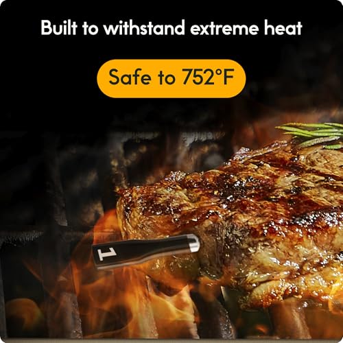 CHEF iQ Sense Smart Wireless Meat Thermometer with 3 Ultra Thin Probes, Unlimited Range Bluetooth Meat Thermometer, Digital Food Thermometer for Remote Monitoring of BBQ Grill, Oven: Home & Kitchen