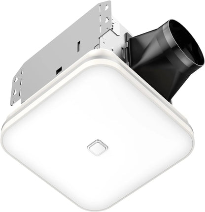 OREiN Bathroom Exhaust Fan with Light, 26W Bathroom Fan with LED Light