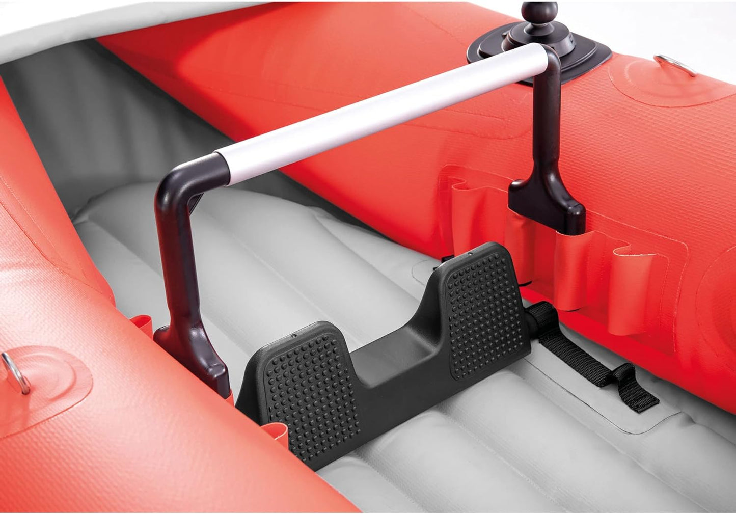 Excursion Pro Inflatable Kayak Series: Includes Deluxe 86in Kayak Paddles and High-Output Pump – SuperTough PVC – Adjustable Bucket Seat – Fishing Rod Holders – Grab Handles