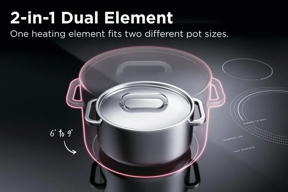 Frigidaire 30-in Glass Top 5 Burners 5.3-cu ft Steam Cleaning Freestanding Electric Range (EasyCare Stainless Steel)
