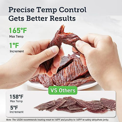 COSORI Food Dehydrator for Jerky, Large Drying Space with 6.48ft, 600W Dehydrated Dryer