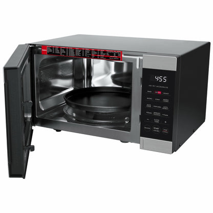 Galanz 3-in-1 Air Fry Microwave Oven, 0.9 Cu ft, 900W, Stainless Steel, Convection & Air Fry Technology