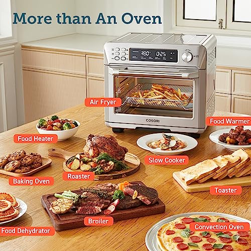 COSORI Toaster Oven Air Fryer Combo, 12-in-1, 26QT Convection Oven Countertop