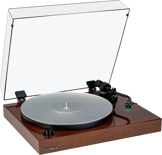 Fluance RT81+ Vinyl Turntable, VM95E Cartridge, Walnut