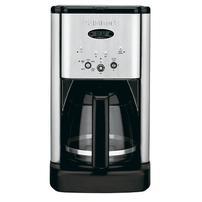 Cuisinart Brew Central 12-Cup Stainless Steel Drip Coffee Maker with Glass Carafe